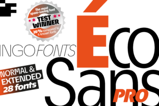 Éco Sans Pro Family: The Smart Typeface for Marketers